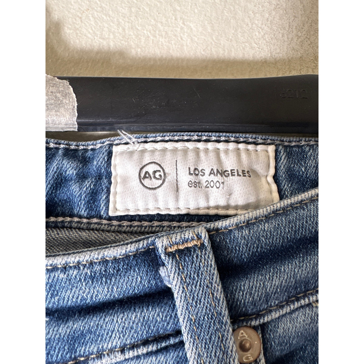 AG Angel Low Rise Boot Denim Sz 29