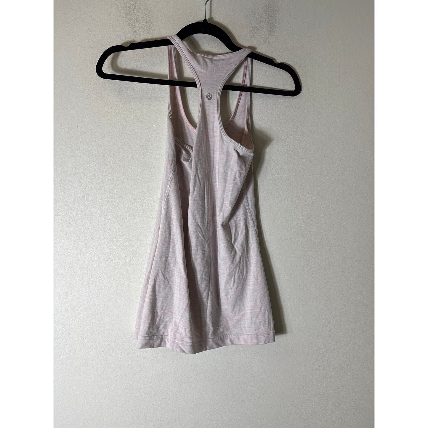 Lululemon Pale Pink Razorback Tank Sz (fits like)L