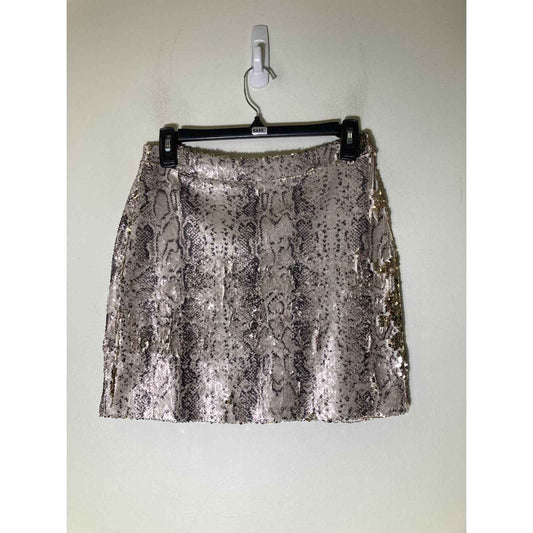 Pants Store Snake Sequin Mini skirt Sz s