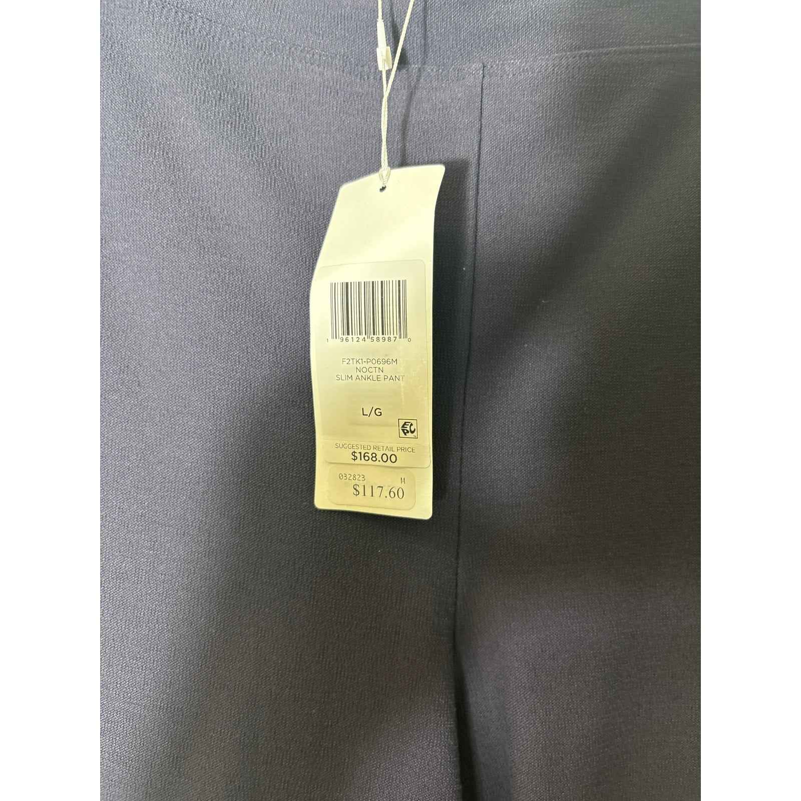 NWT Eileen Fisher Black Ankle Pants Sz XL