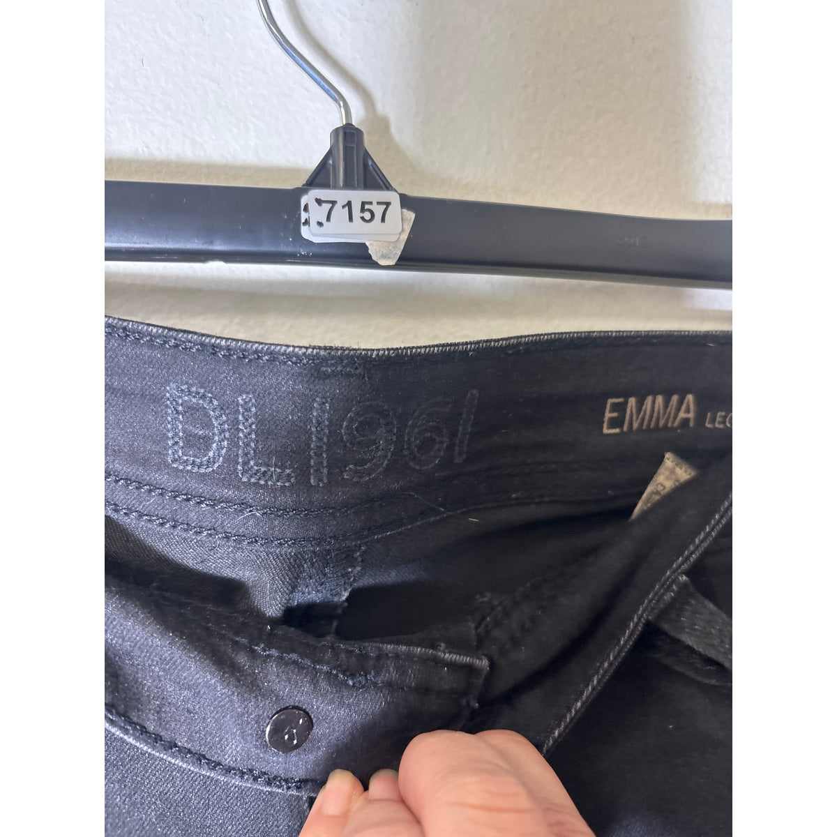 DL1961 Black Emma Legging Sz 28