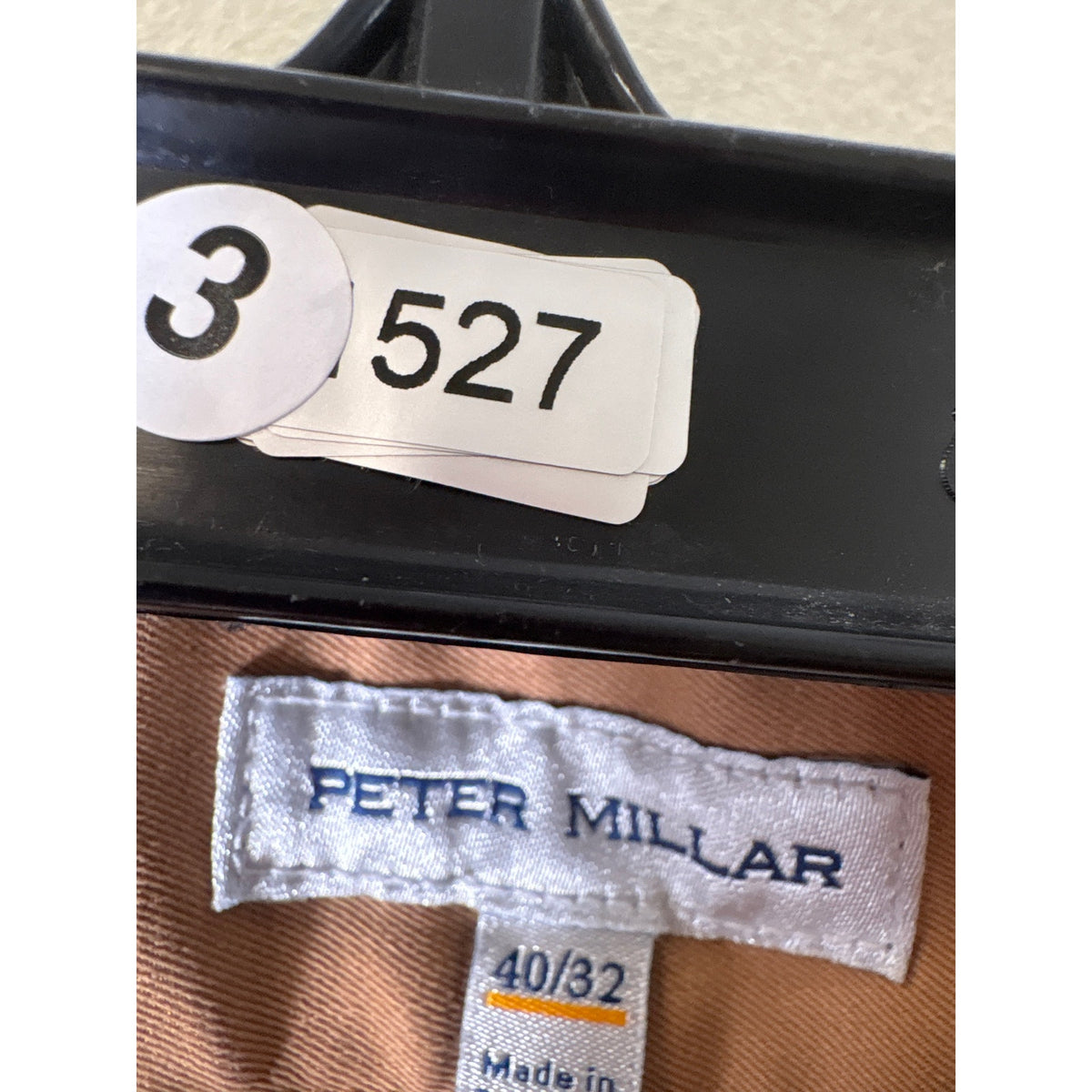 Peter Millar Brown 5 Pocket Slacks Sz 40/32