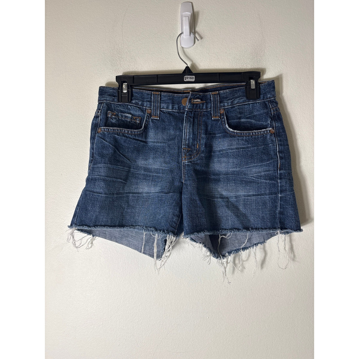 J Brand Blue Jean denim Cut Offs Sz 26