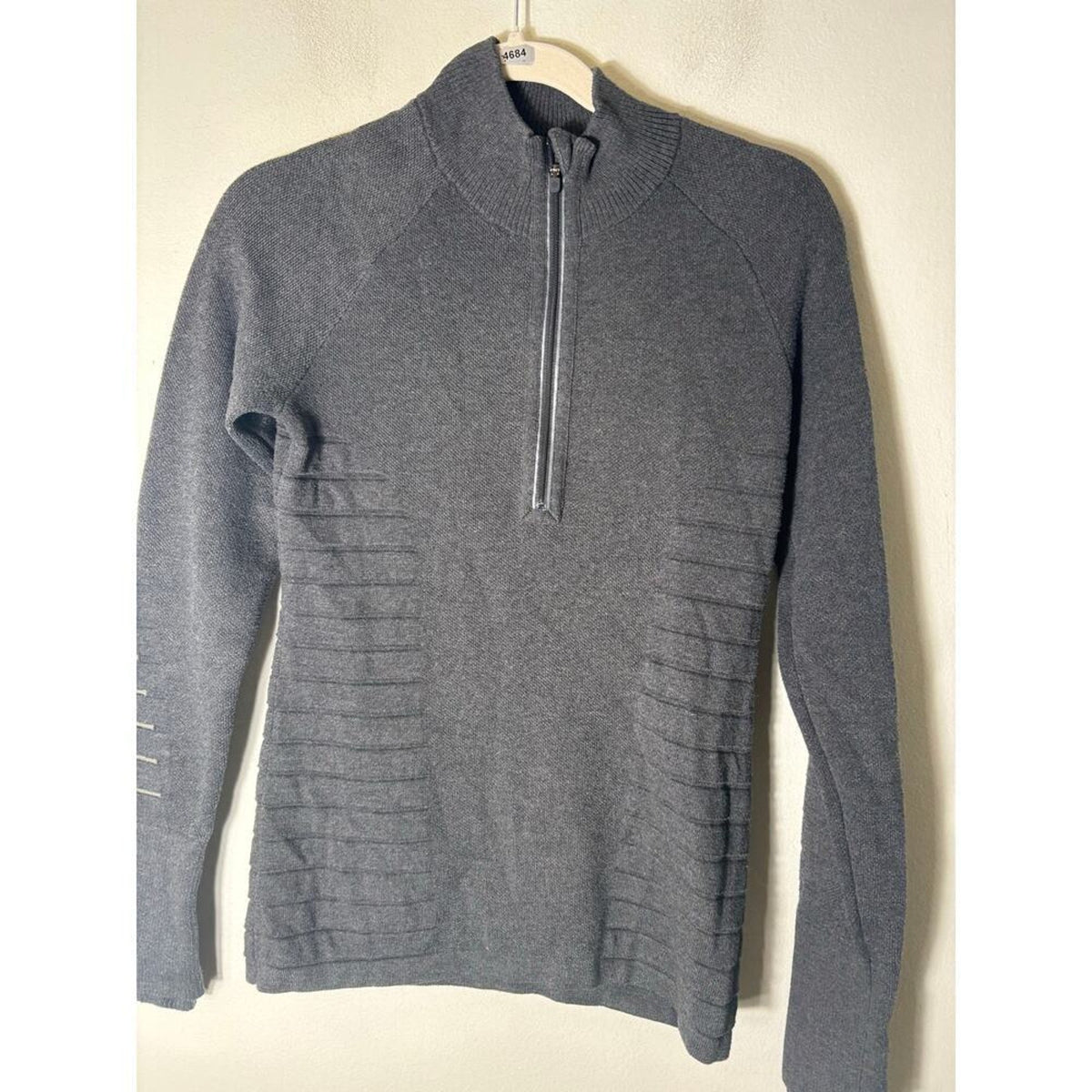 Lululemon Gray Quarter Zip Pullover Sweater Size Small