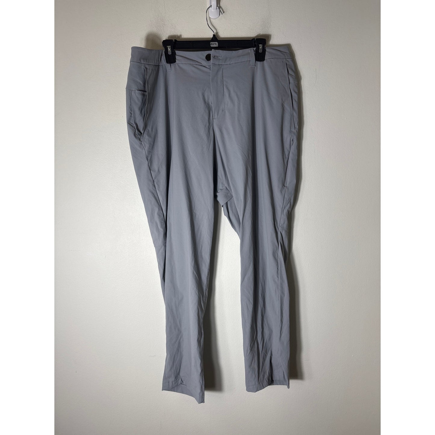 Men's Lululemon Light Gray Performance Style Pants Sz 40