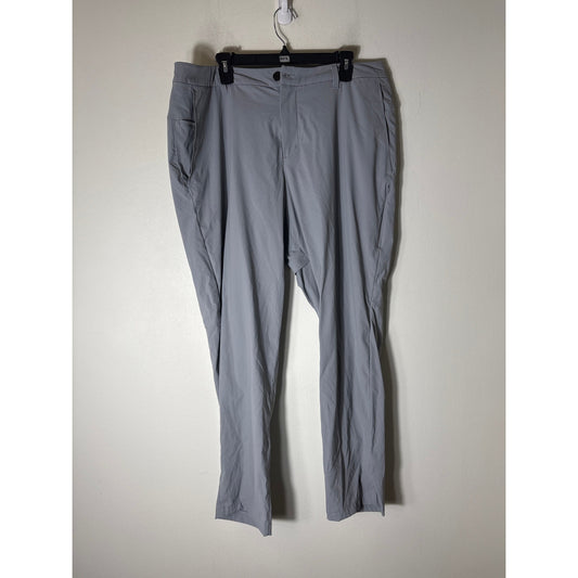 Men's Lululemon Light Gray Performance Style Pants Sz 40