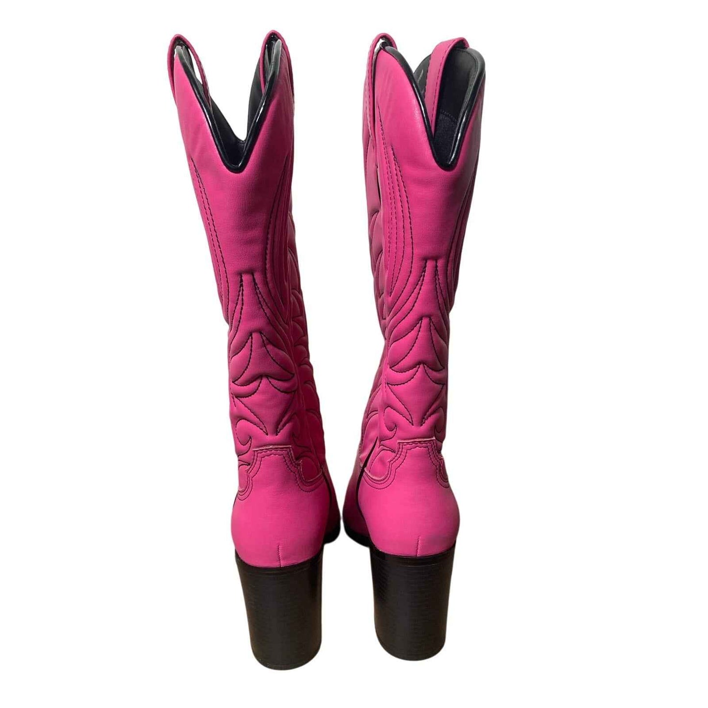 New w/o Box Katy Perry Pink Zania Western Boot Sz 6