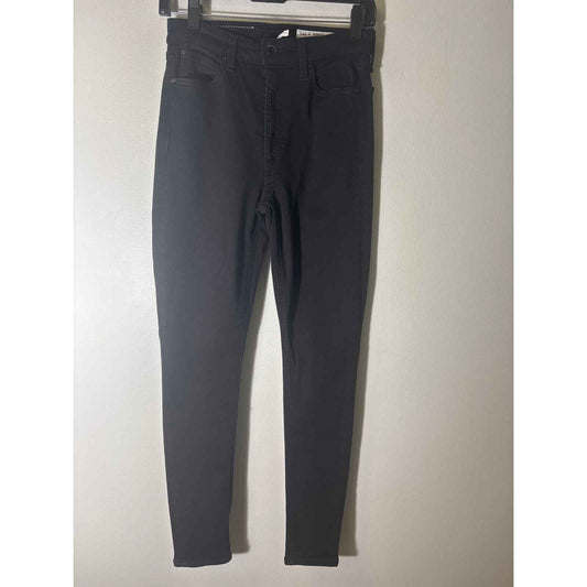Rag & Bone Black High Waist Skinny Jeans Sz 27
