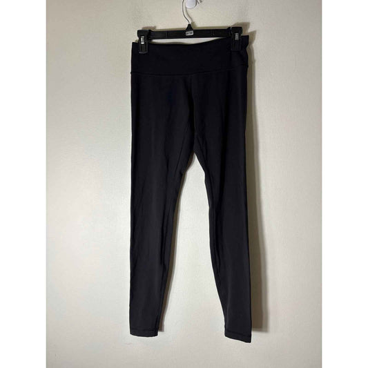 Lululemon True Black Pull On Athetic Leggings Sz 6