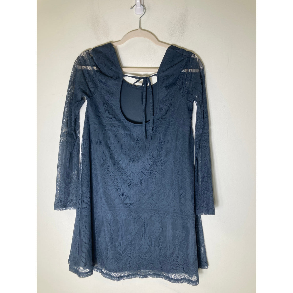 Alter'd State Cornflower Blue Long Sleeve Mini Dress Sz S