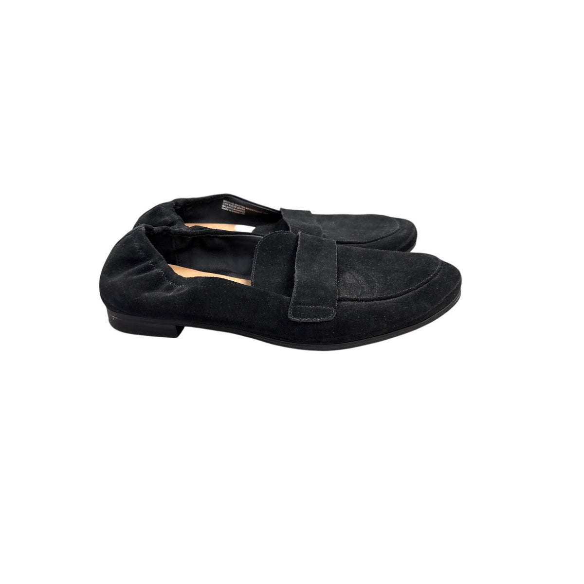 Blondo Black Suede Slip On Loafers Sz 10