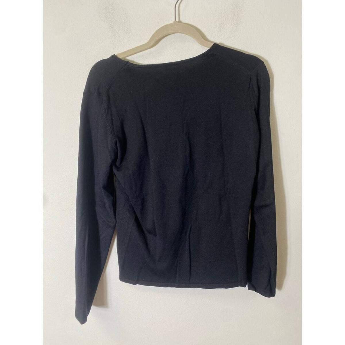 Belford Lightweight Sweater in Black Size Large