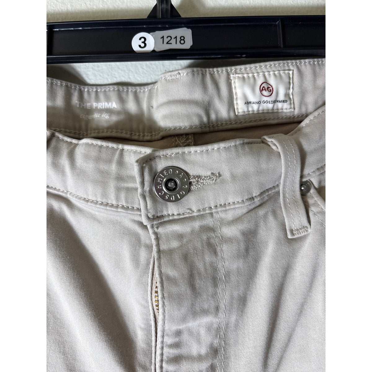 AG Stone The Prima Cigarette Leg 5 Pocket Denim Sz 29R
