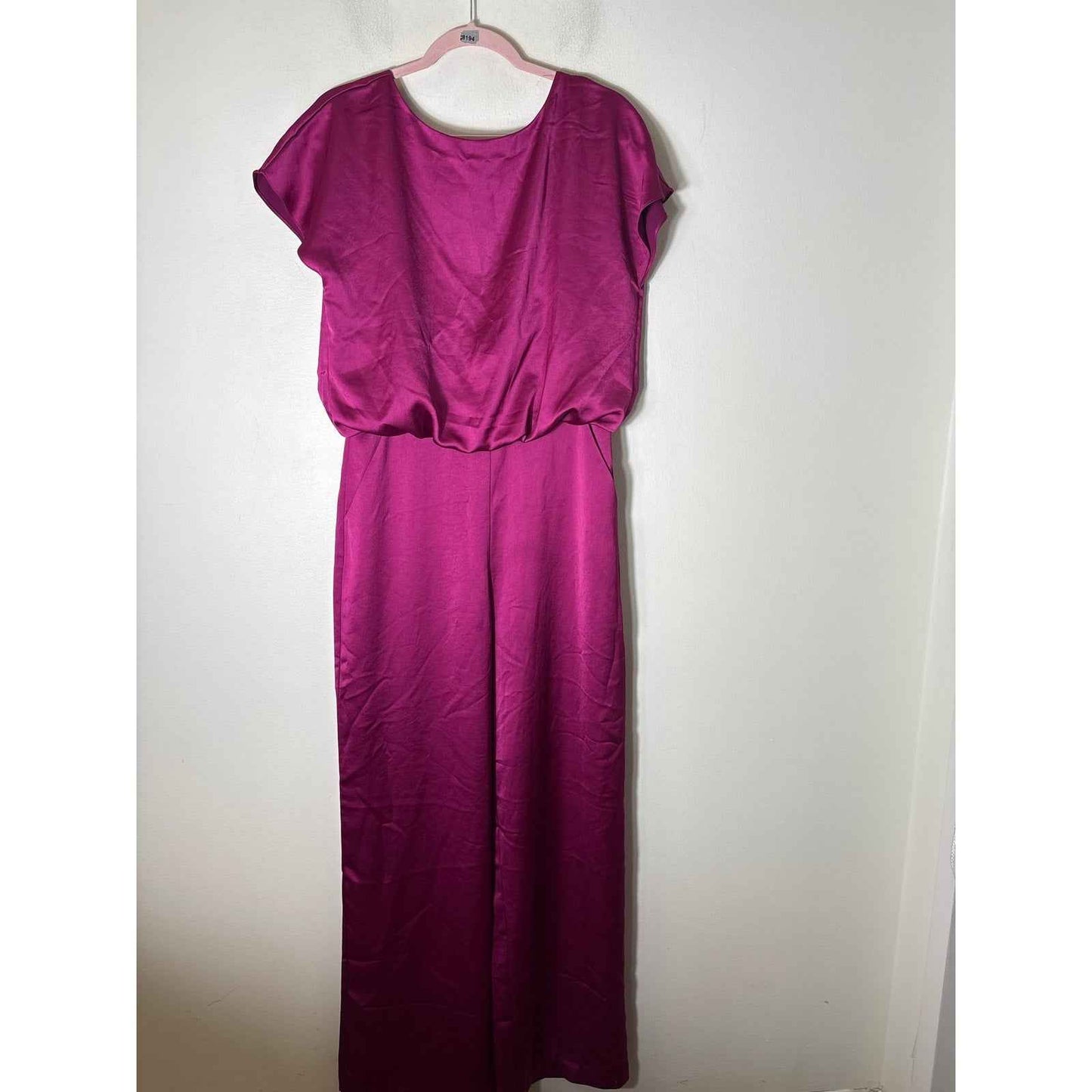 NWT Trina Turk Deep Pink Amuse Jumpsuit Sz 6