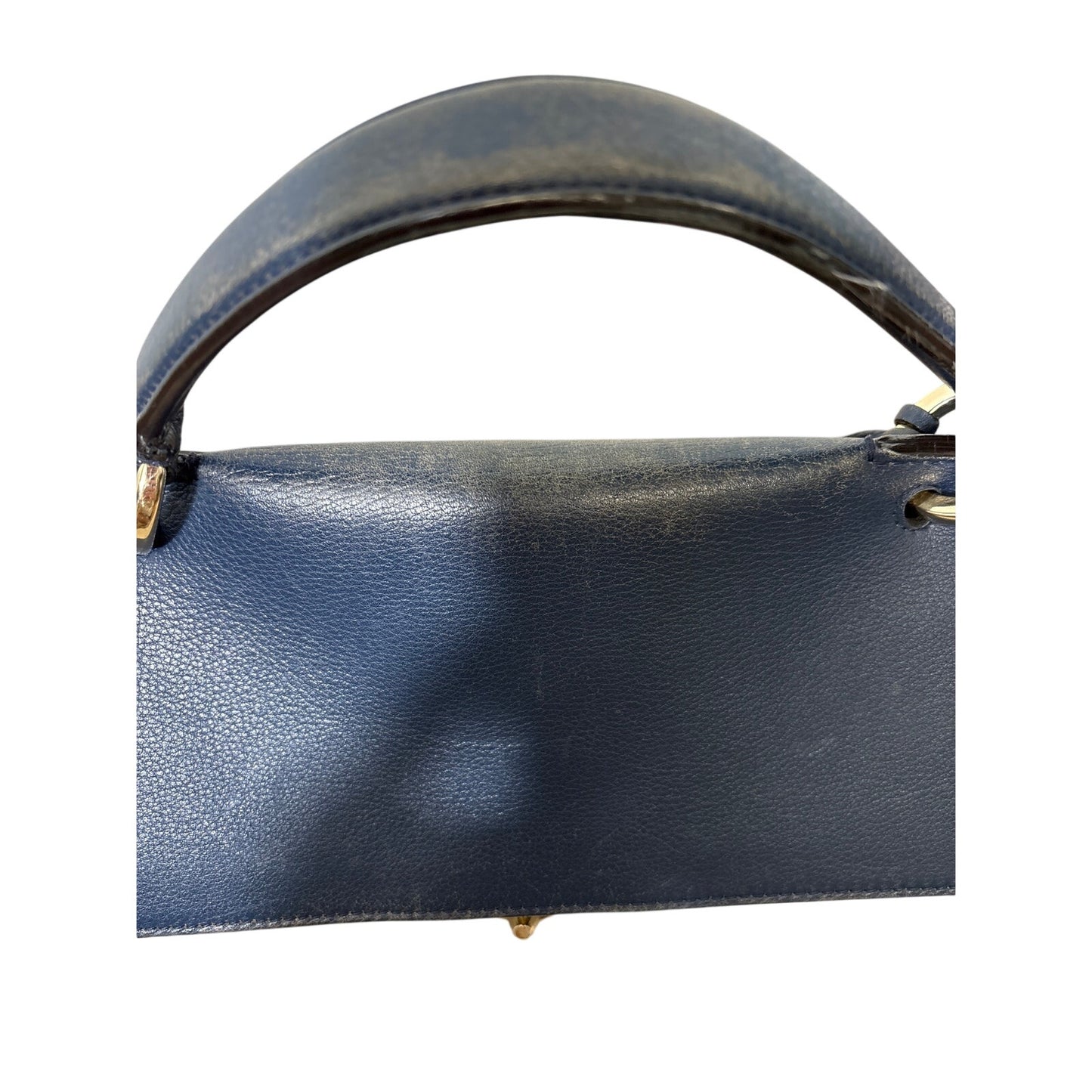 Salvatore Ferragamo Large Sofia Gancini Tricolor Leather Bag