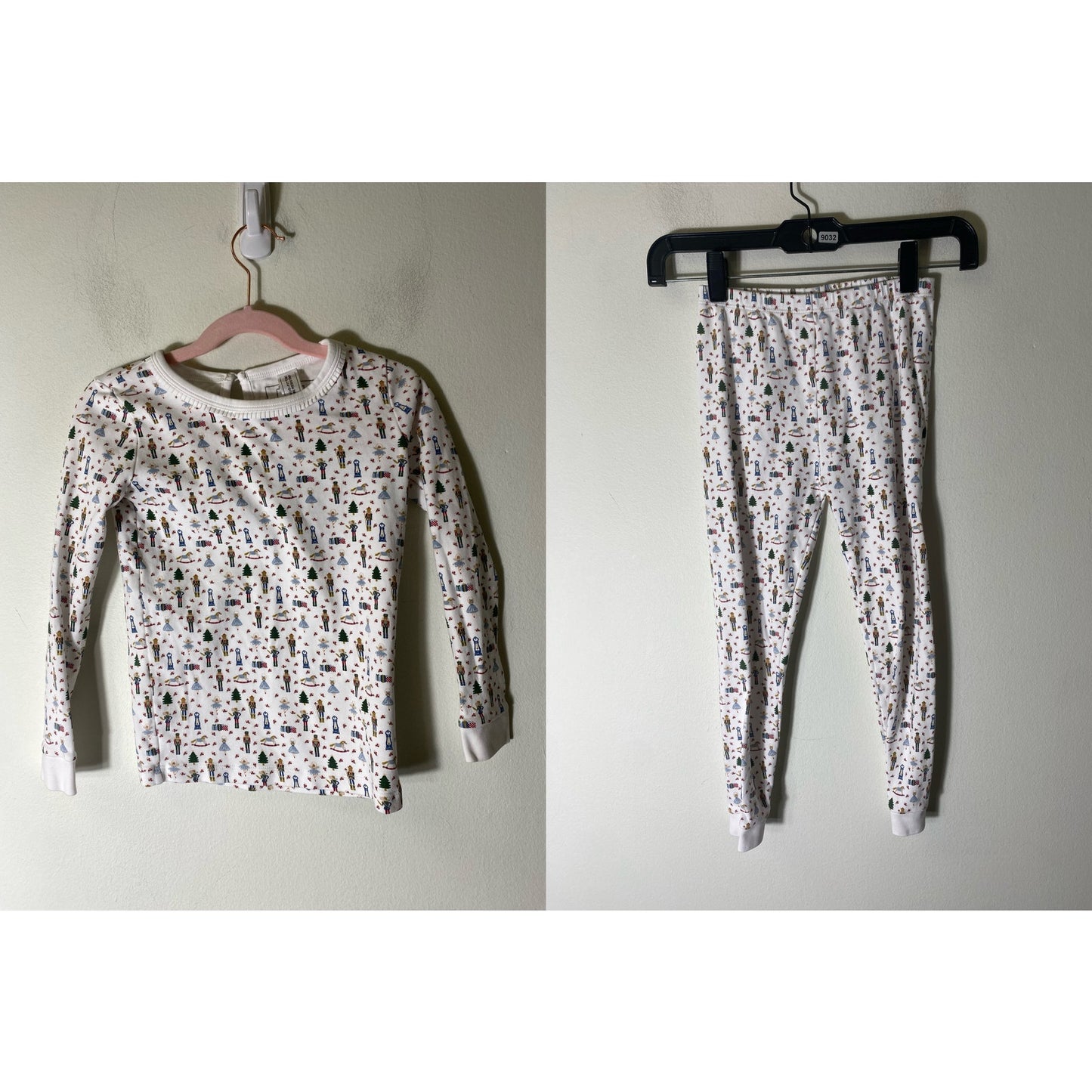 Lila and Hayes Nutcracker Pajama Top and Bottom Sz 7