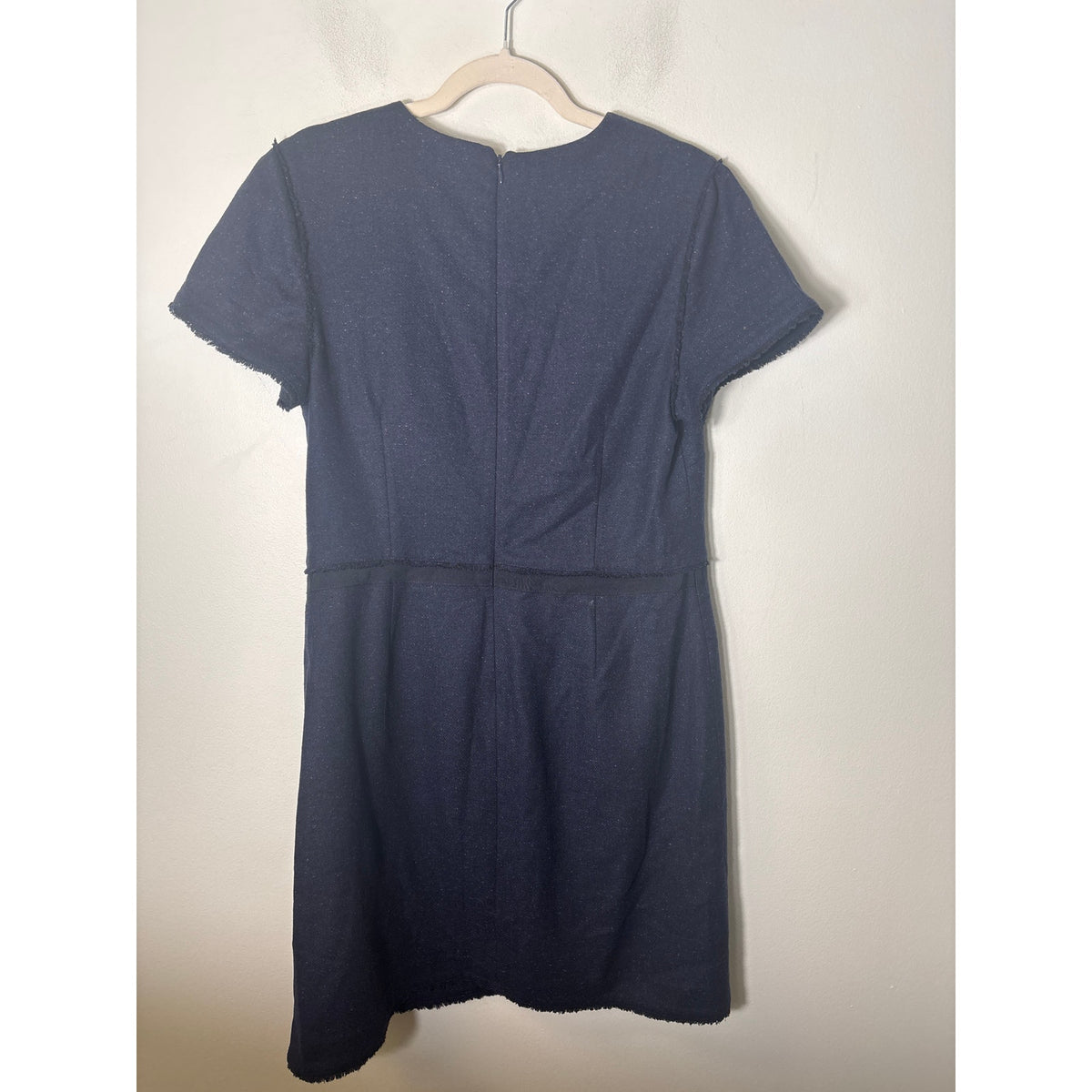 Banana Republic Navy Tweed Dress Sz 10