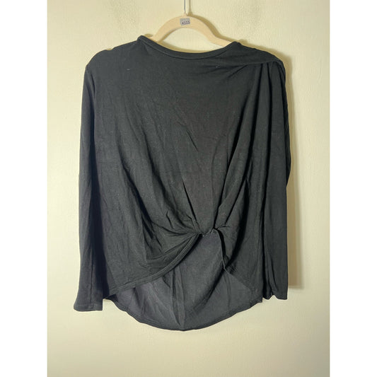 DYI Black Long Sleeve Girl Power Shirt Sz M