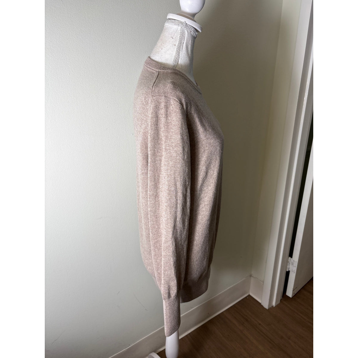Ann Mashburn Tan Pullover Sweater Sz S