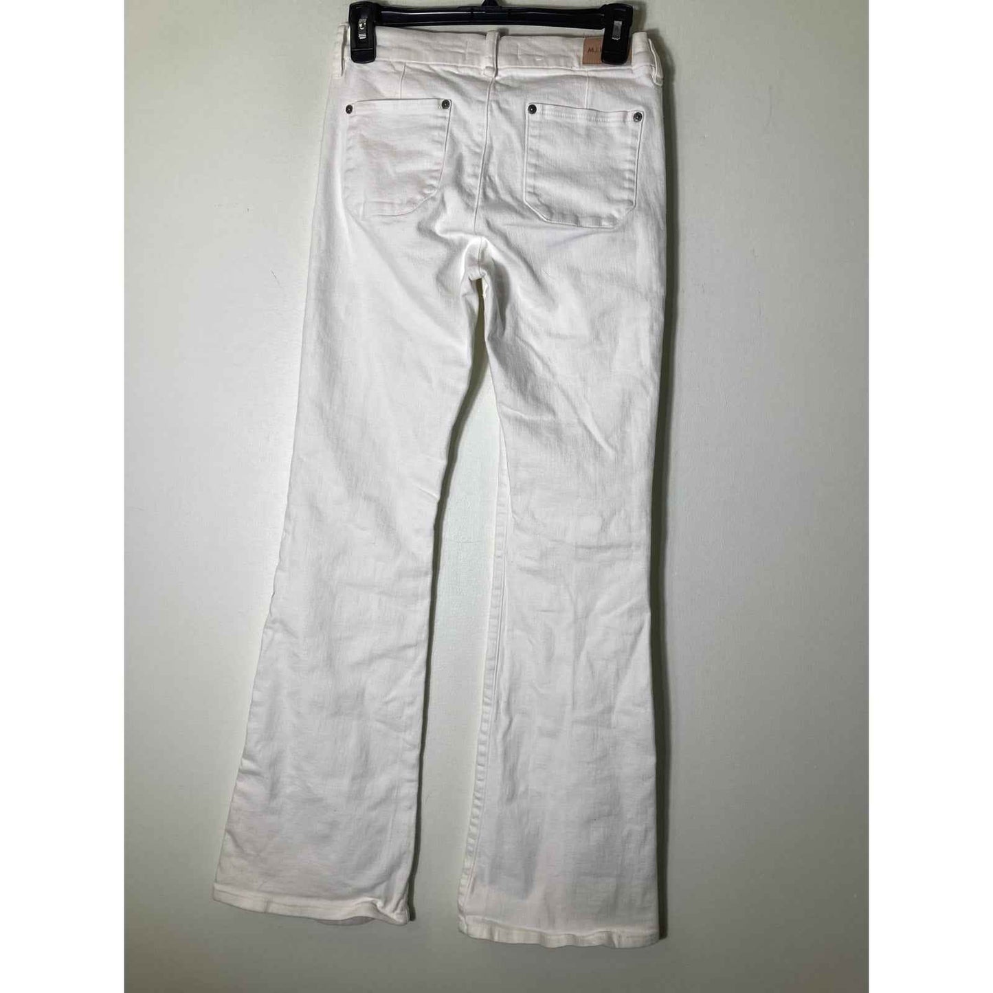 M.i.H Jeans White High Rise Kick Denim Sz 26