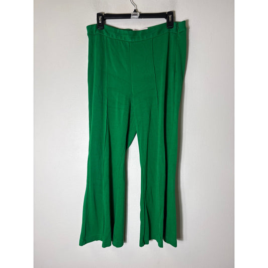 Tuckernuck Kelly Green "Atlantic Pacific" Side Zip Ankle Pants Sz L