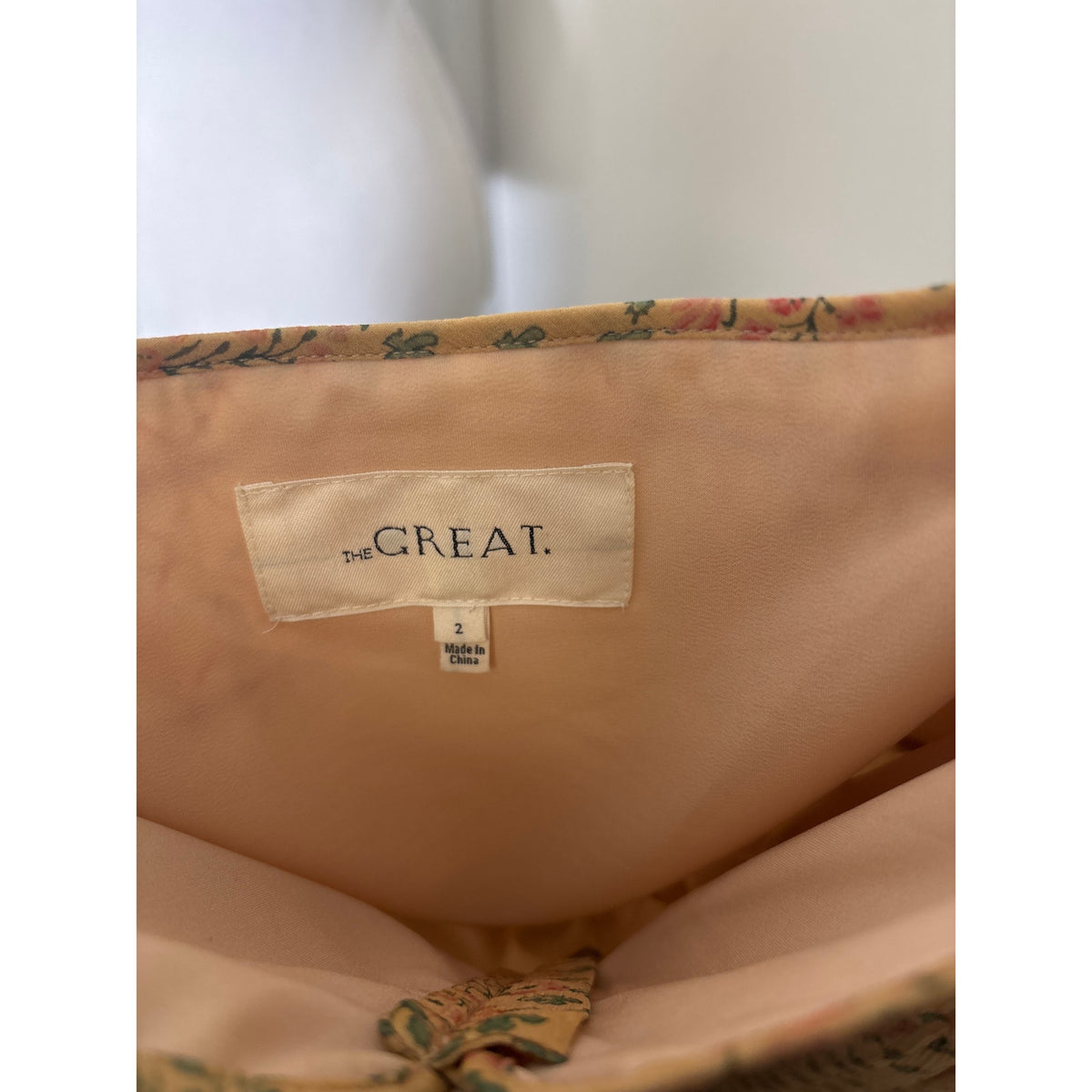 The Great Peach Sleeveless Baby Doll Style Top Sz 2
