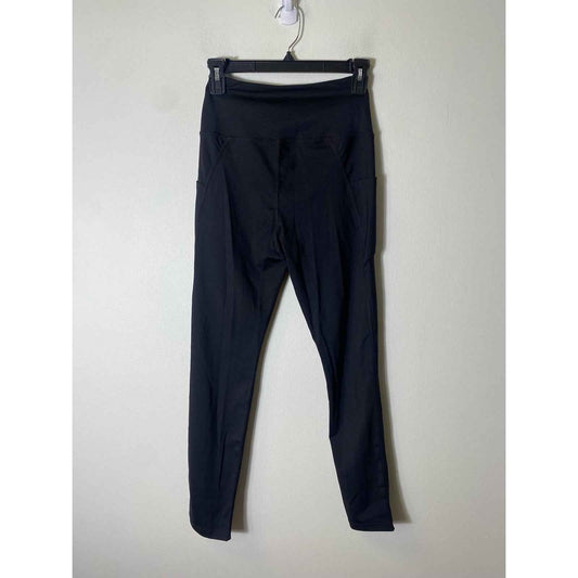 NWOT By Together Black Exercise Leggings 2 pockets Sz M